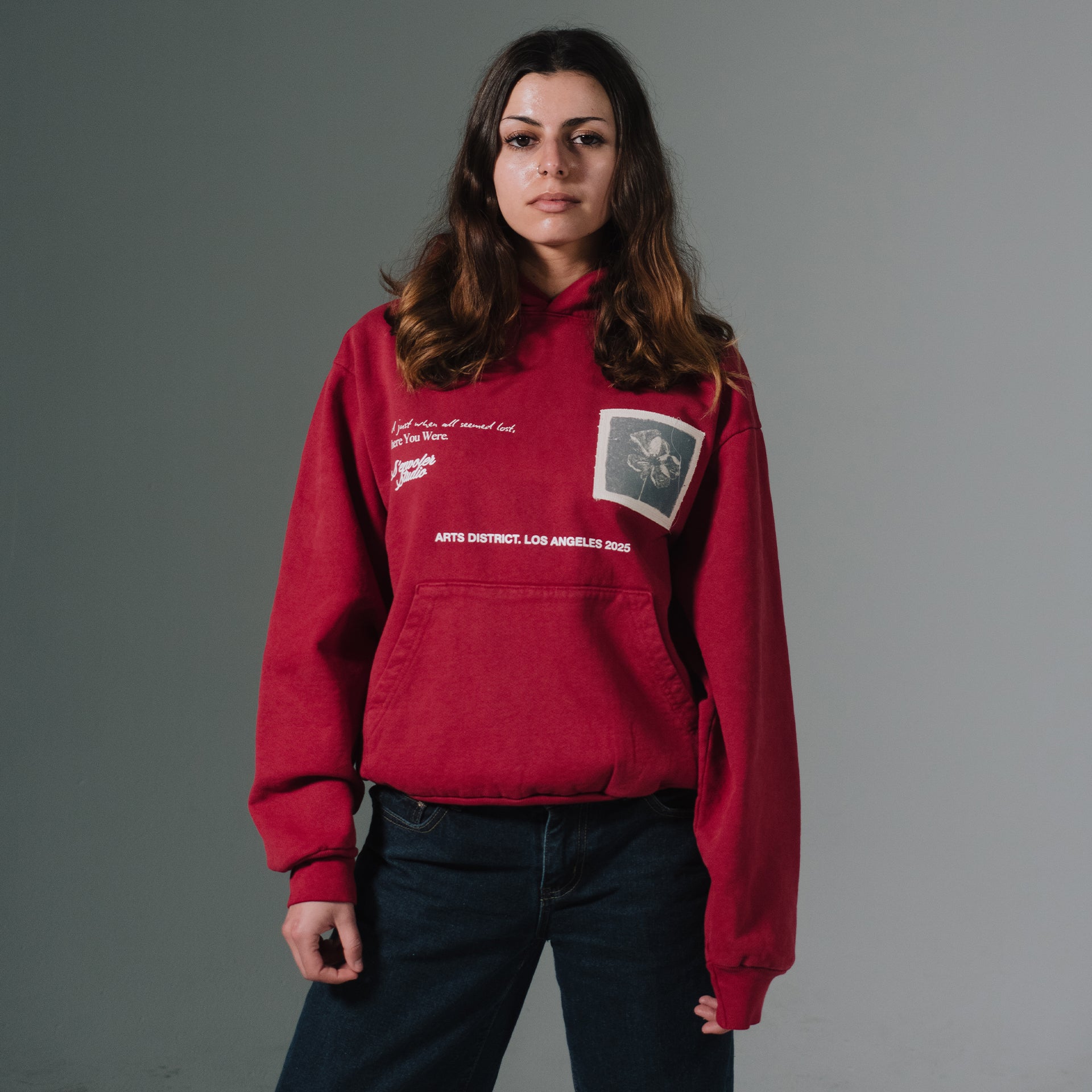 Find Your Way Home Hoodie - Red