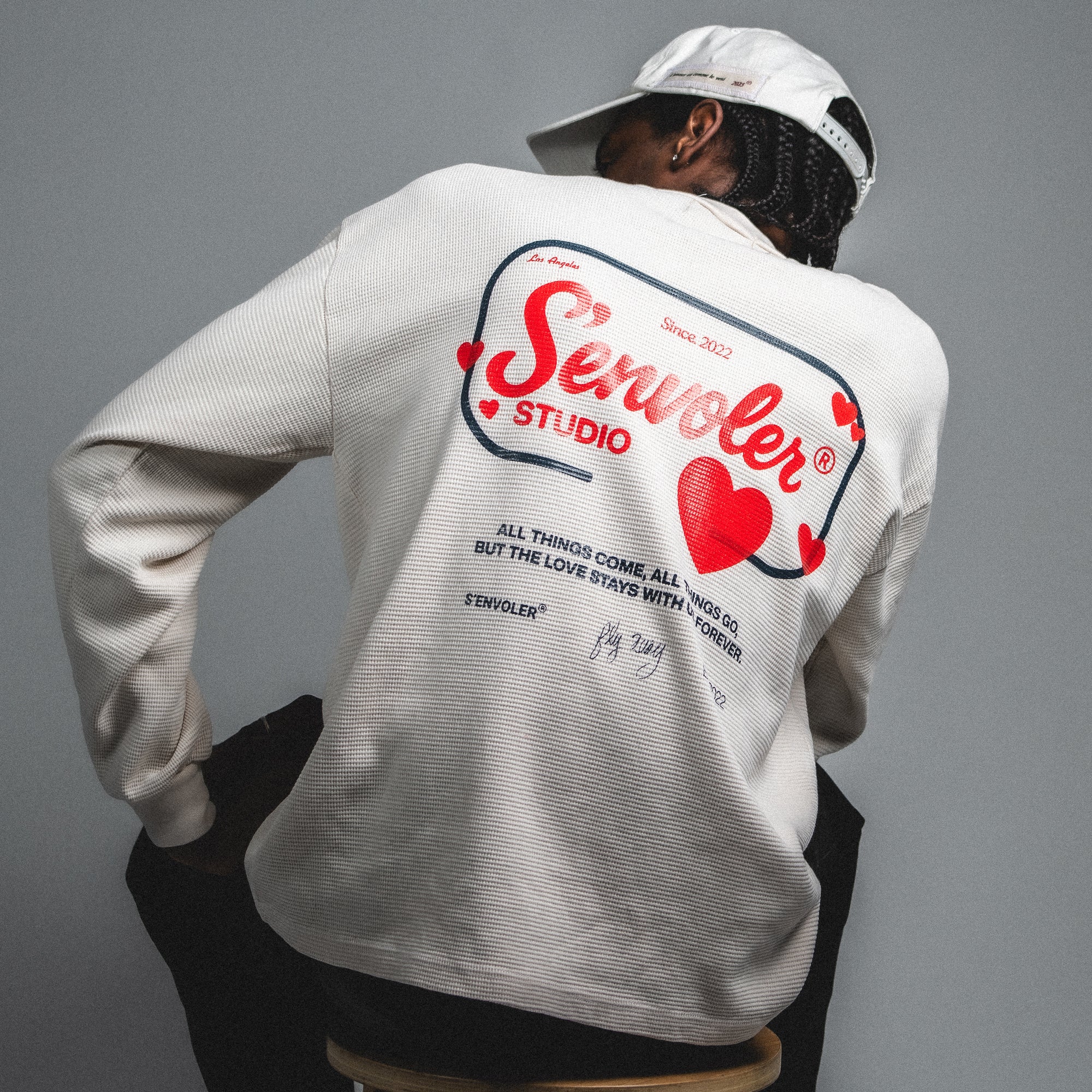S'envoler Waffle Knit