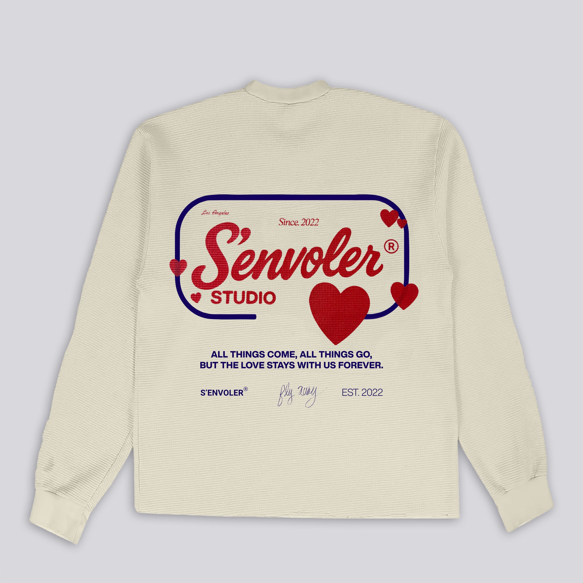 S'envoler Waffle Knit