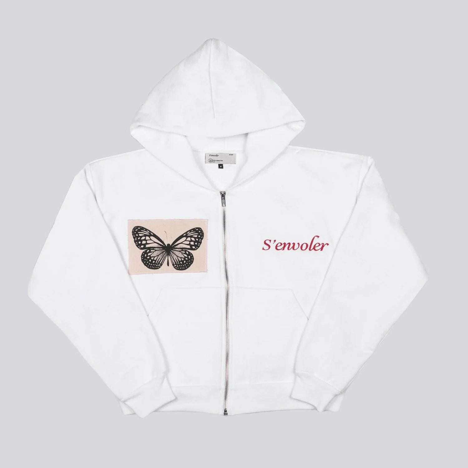 Without End Cropped Zip-Up
