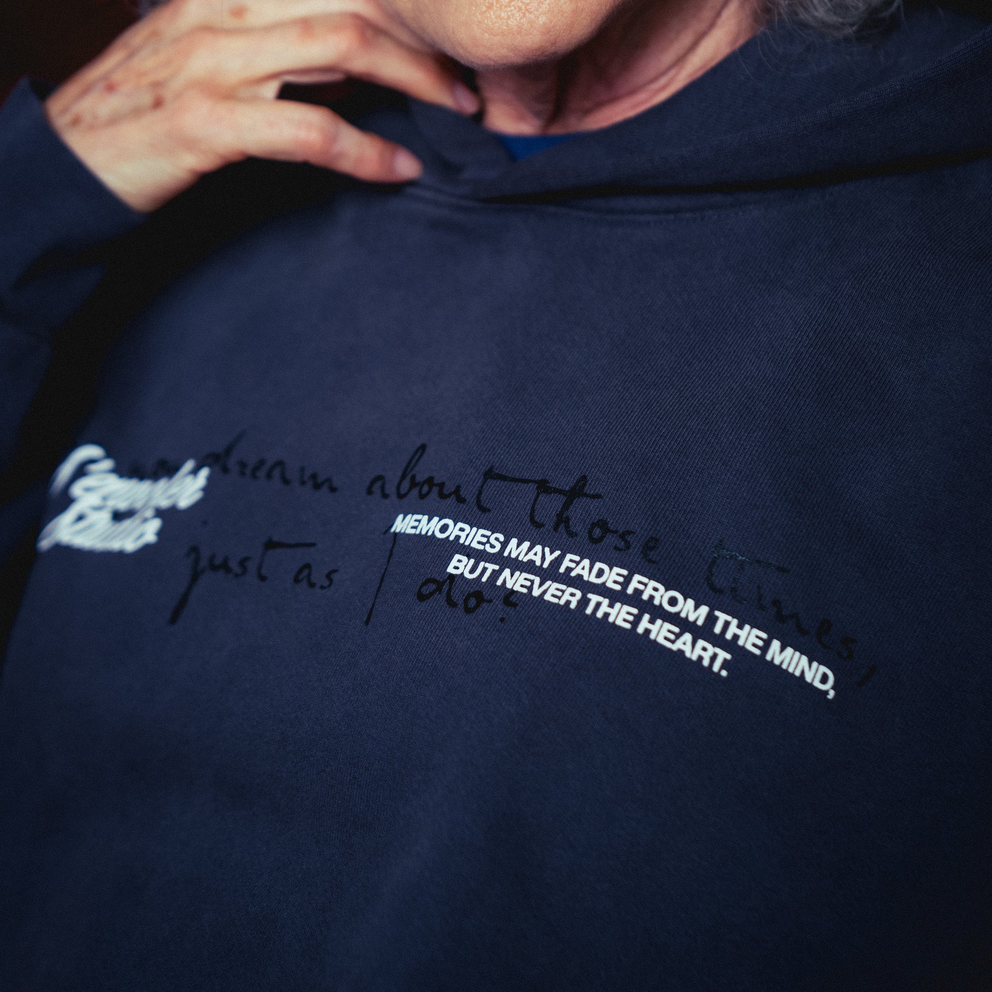 Piece Of You Hoodie - Midnight Blue