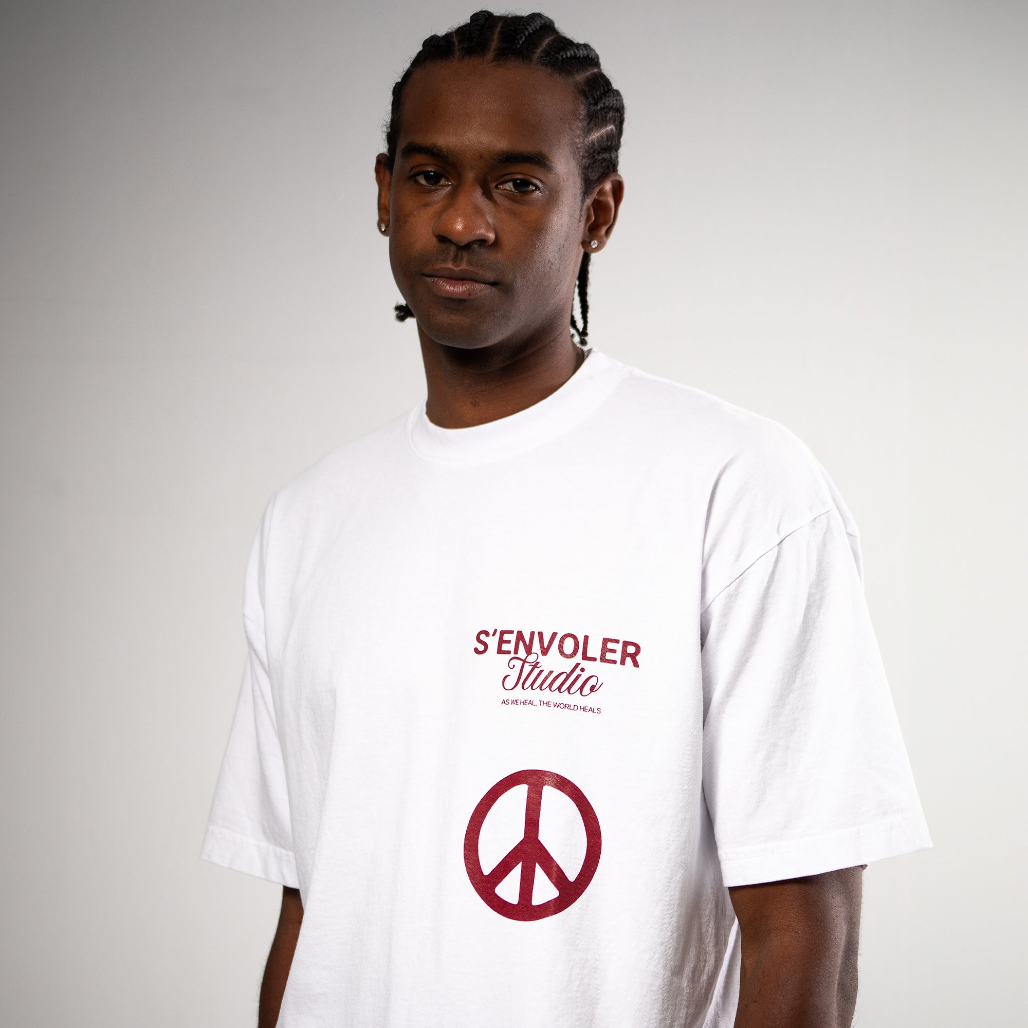 Never Alone Tee - White