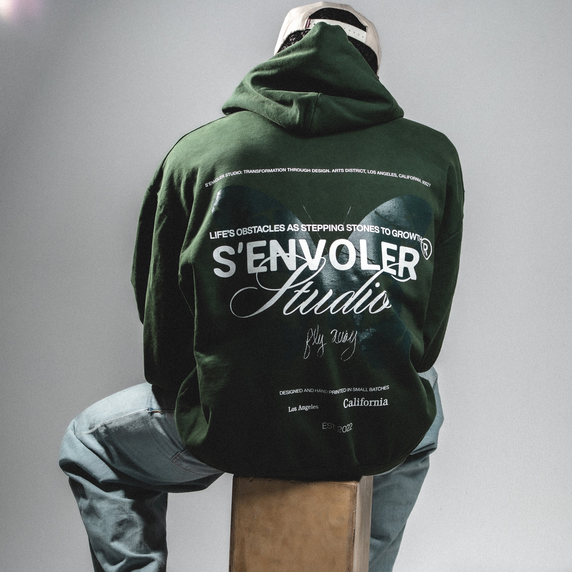 The Core Hoodie - Forest Green