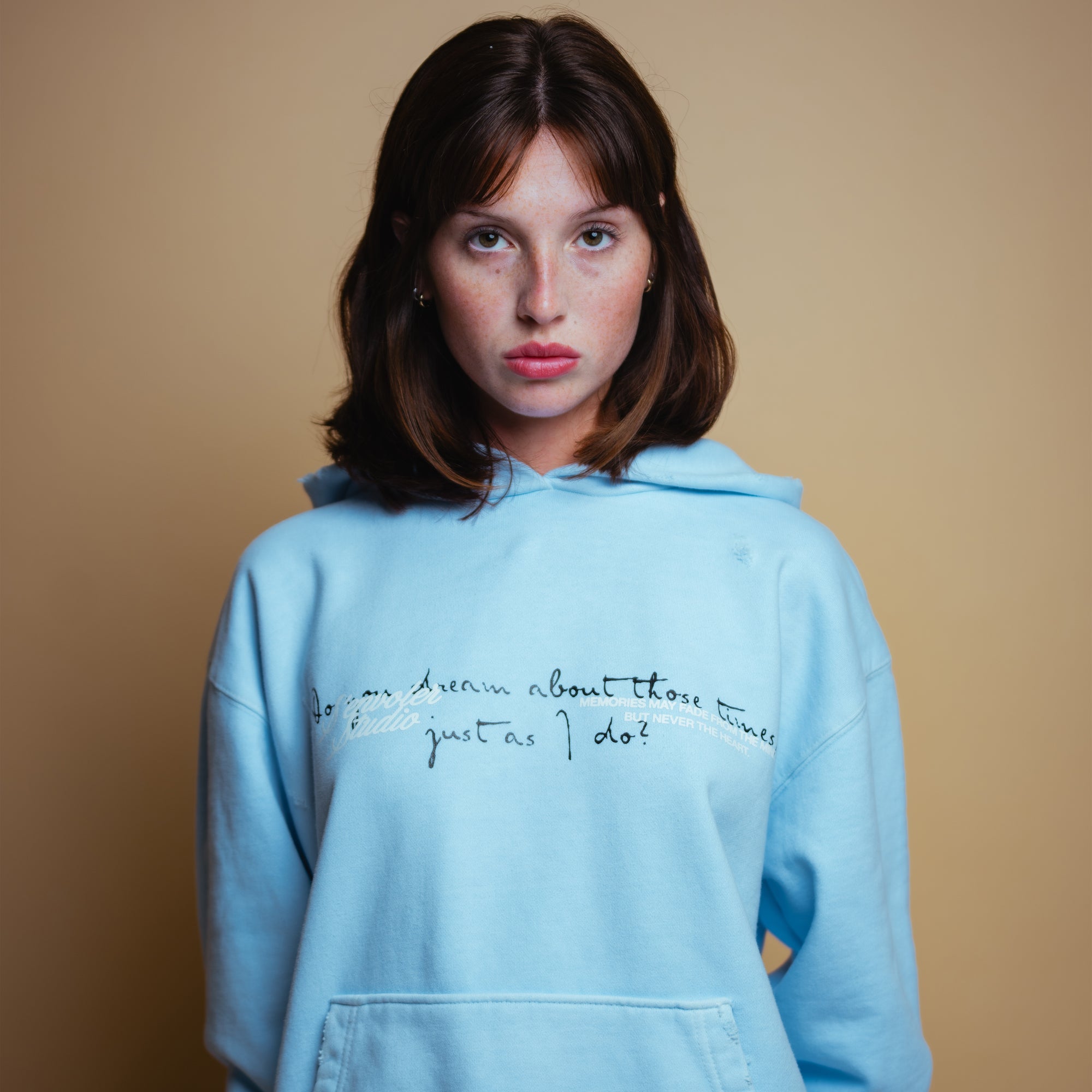 Piece Of You Hoodie - Baby Blue