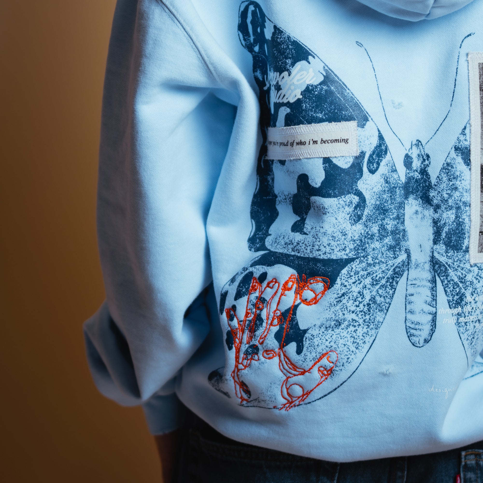 Piece Of You Hoodie - Baby Blue