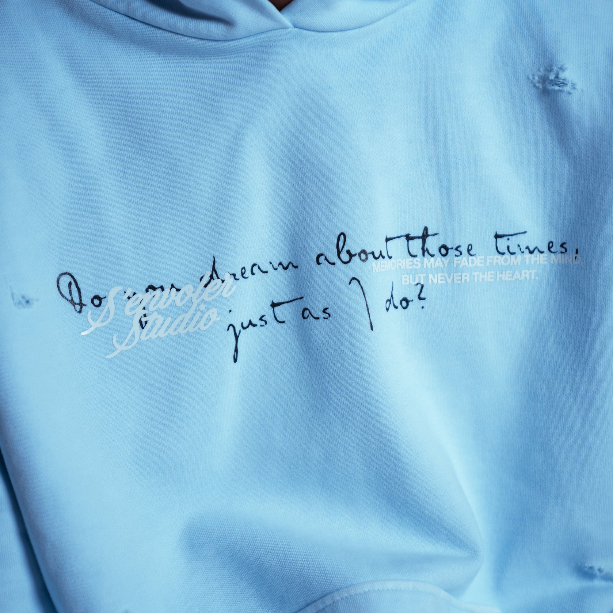 Piece Of You Hoodie - Baby Blue