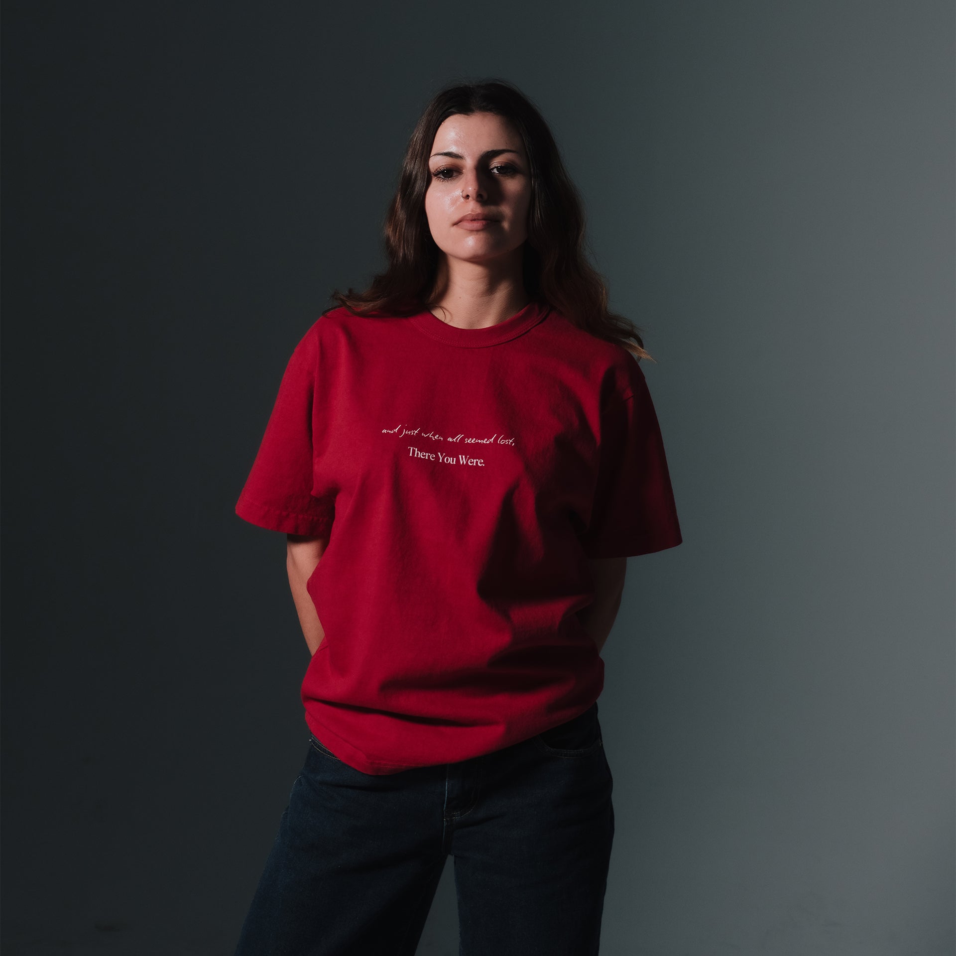 There You Were Tee - Red