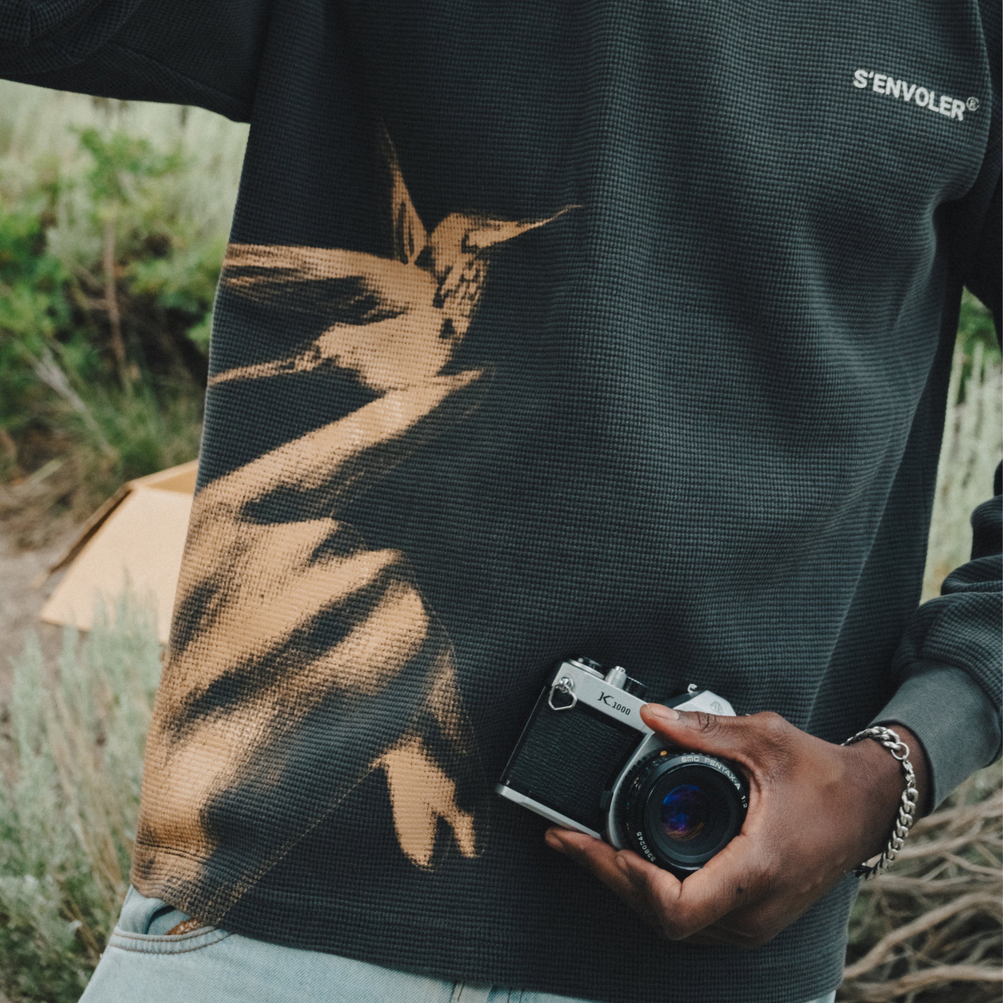 Song Of The Birds Waffle Knit