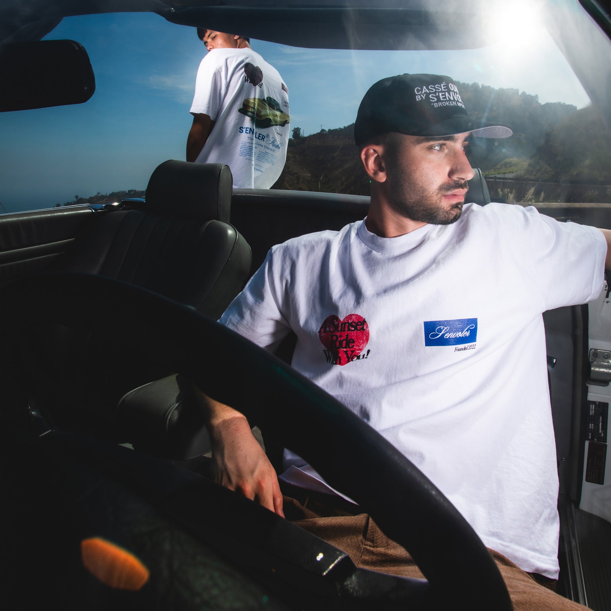 Sunset Ride Boxy Tee