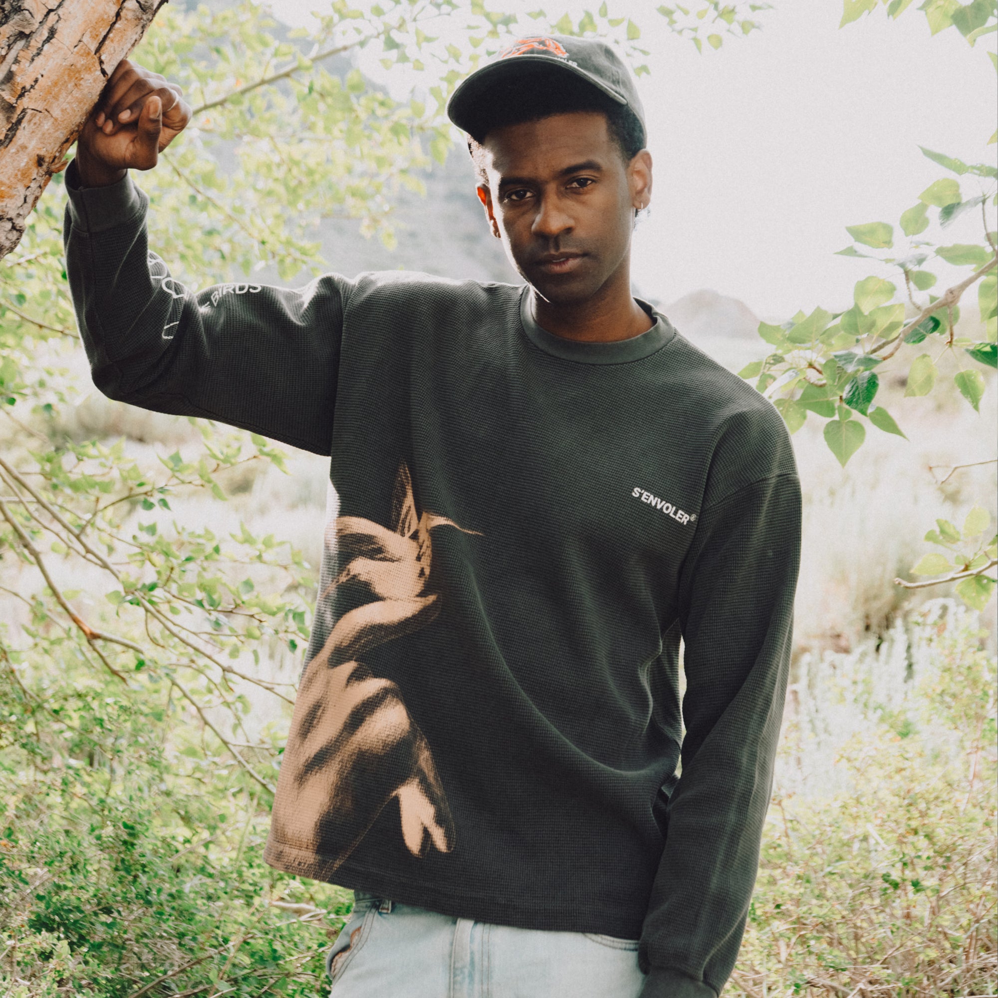 Song Of The Birds Waffle Knit