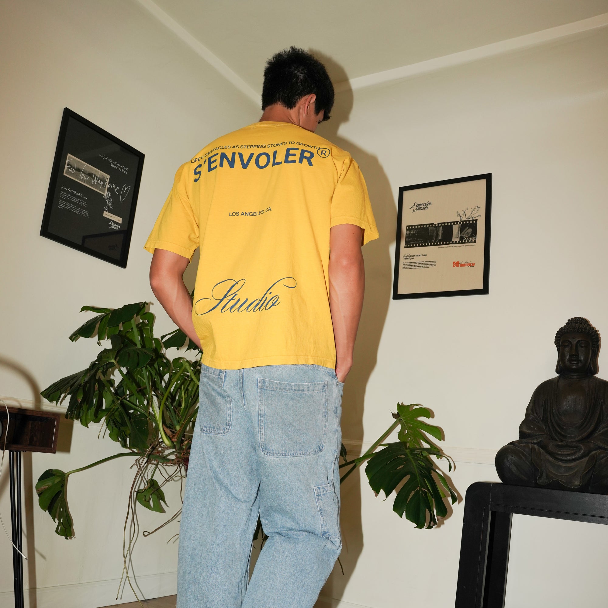 S&#39;envoler Signature Tee - Yellow