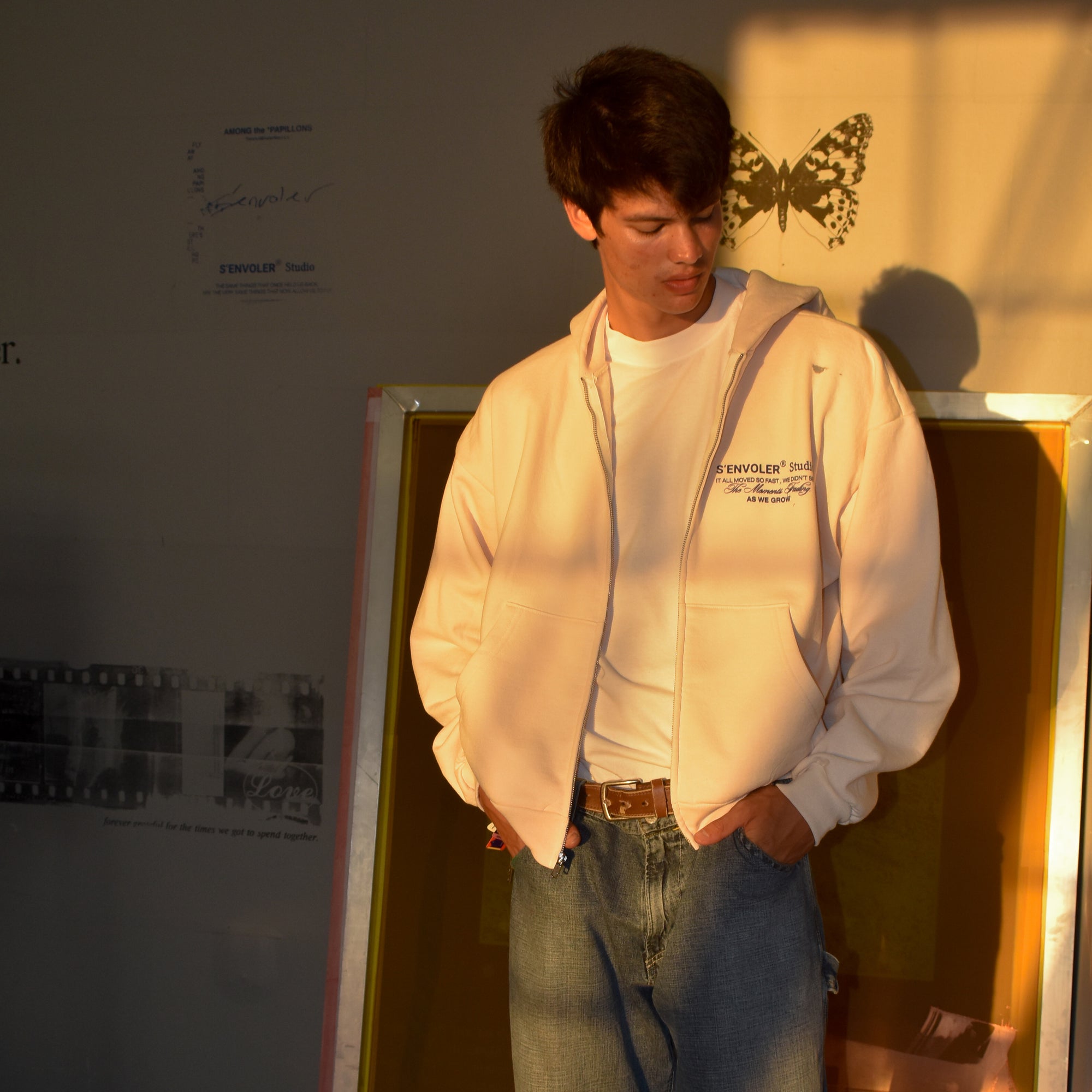 As We Grow Boxy Zip-Up
