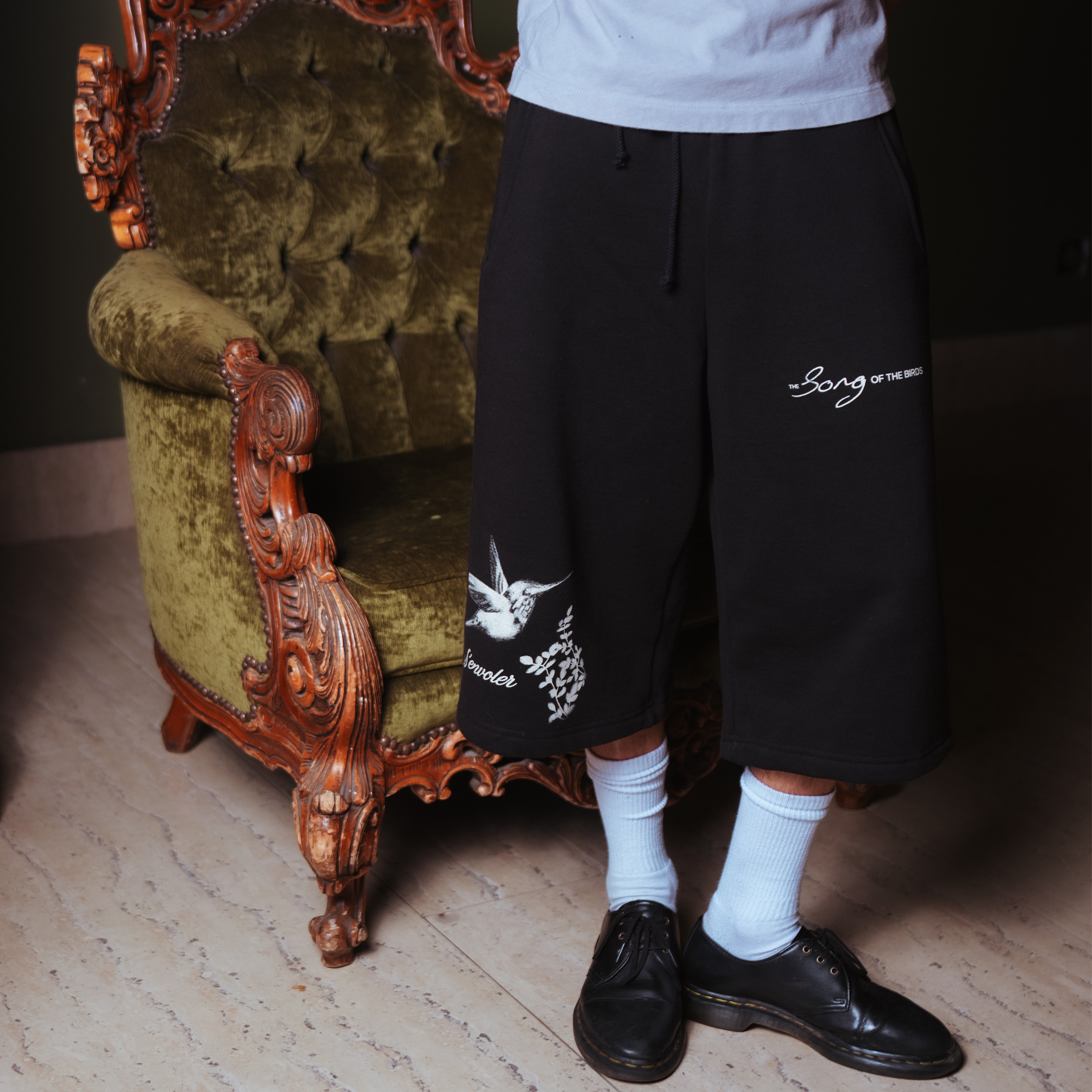 Song Of The Birds Baggy Shorts – S'envoler Studio