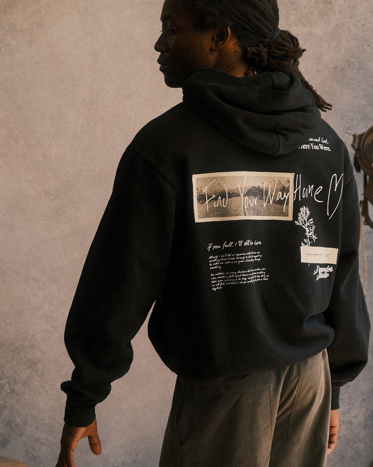 Find Your Way Home Hoodie - Black