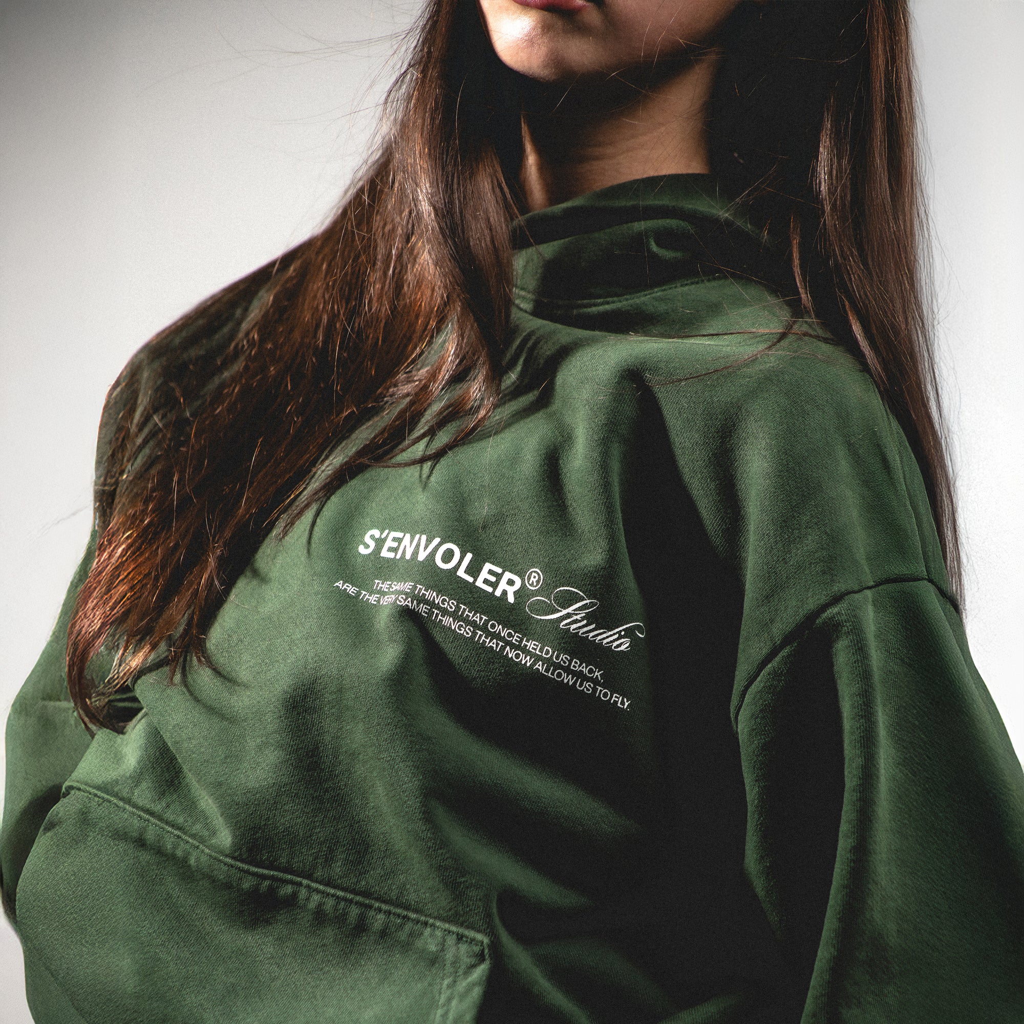 The Core Hoodie - Forest Green
