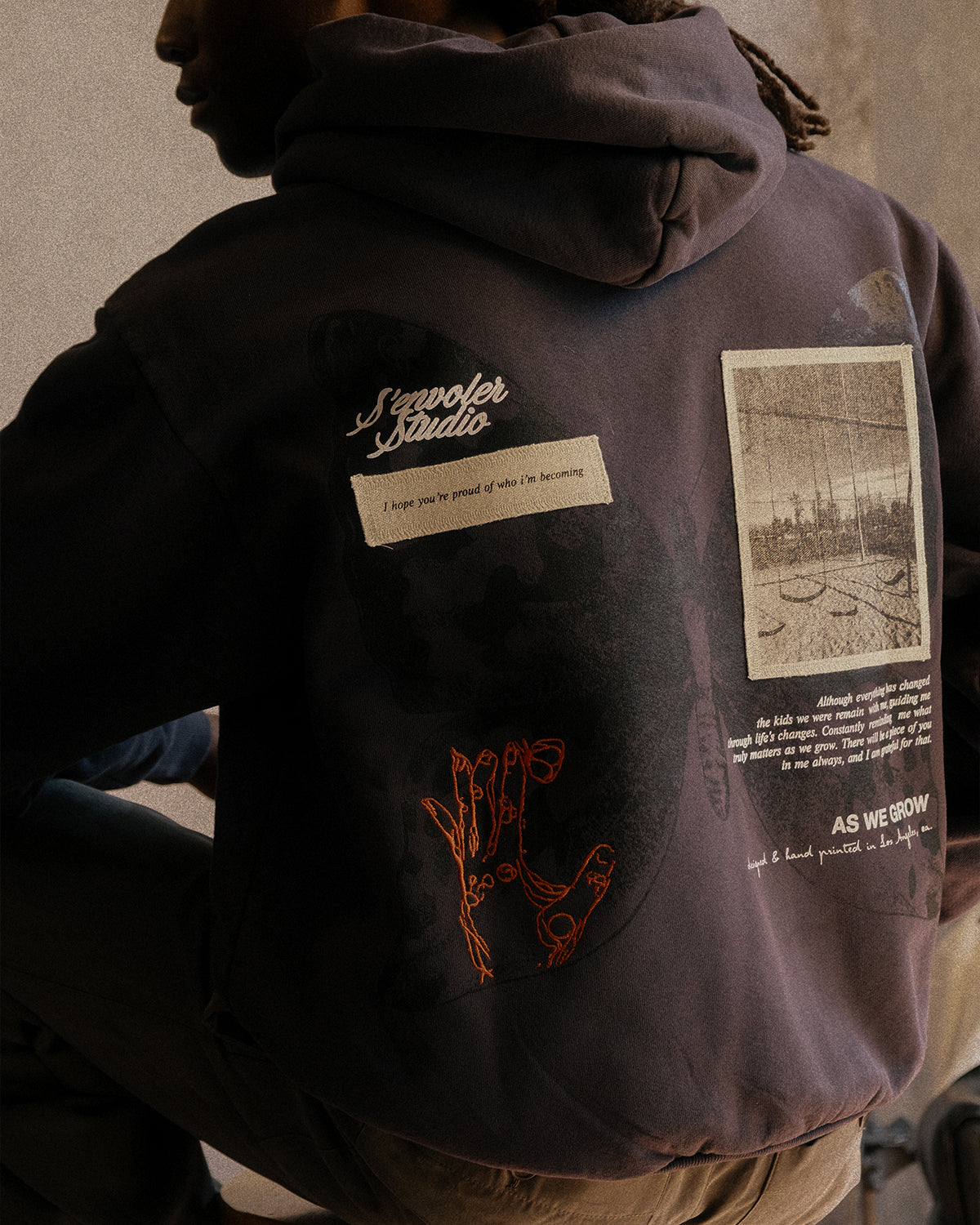 Piece Of You Hoodie - Midnight Blue
