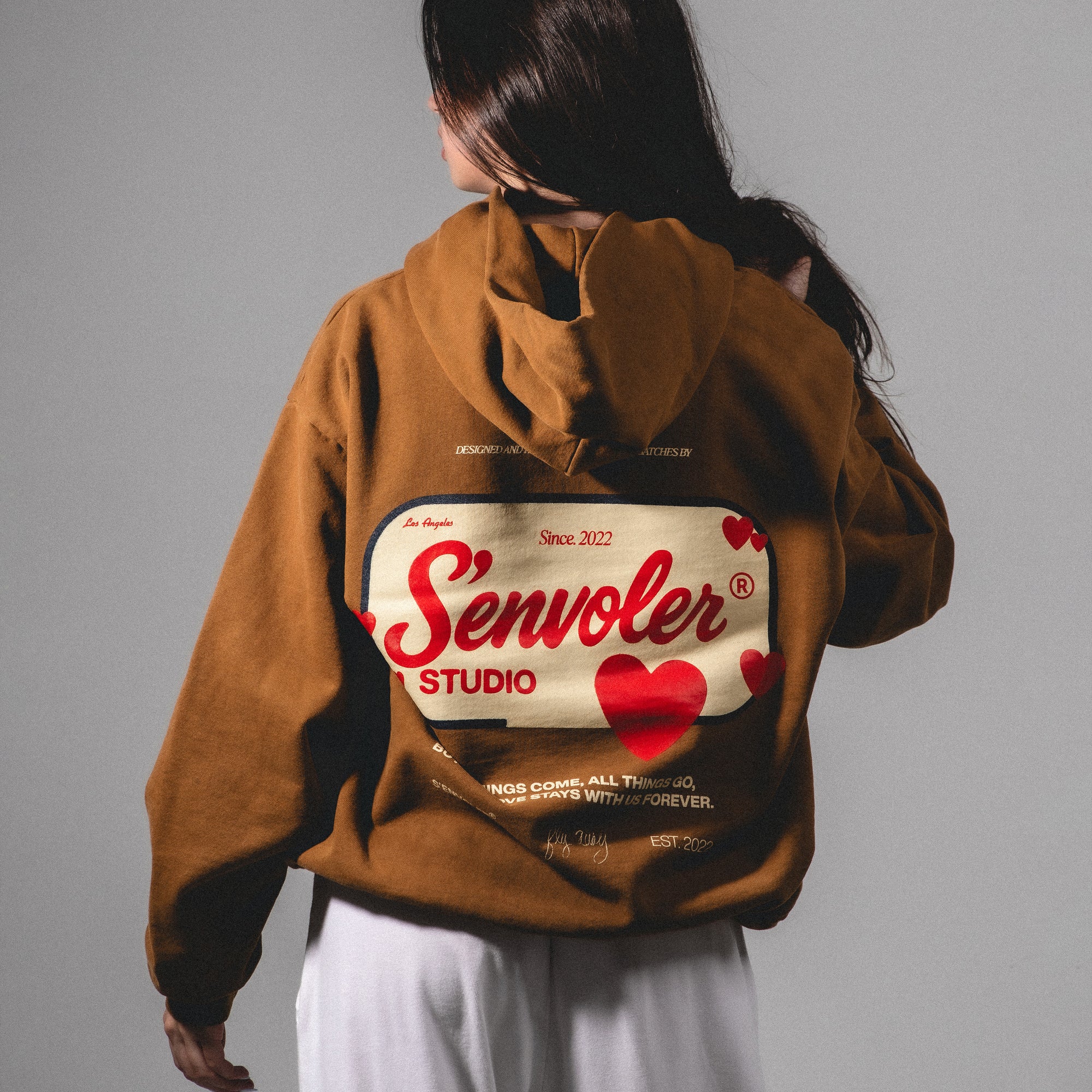 Forever Hoodie - Walnut