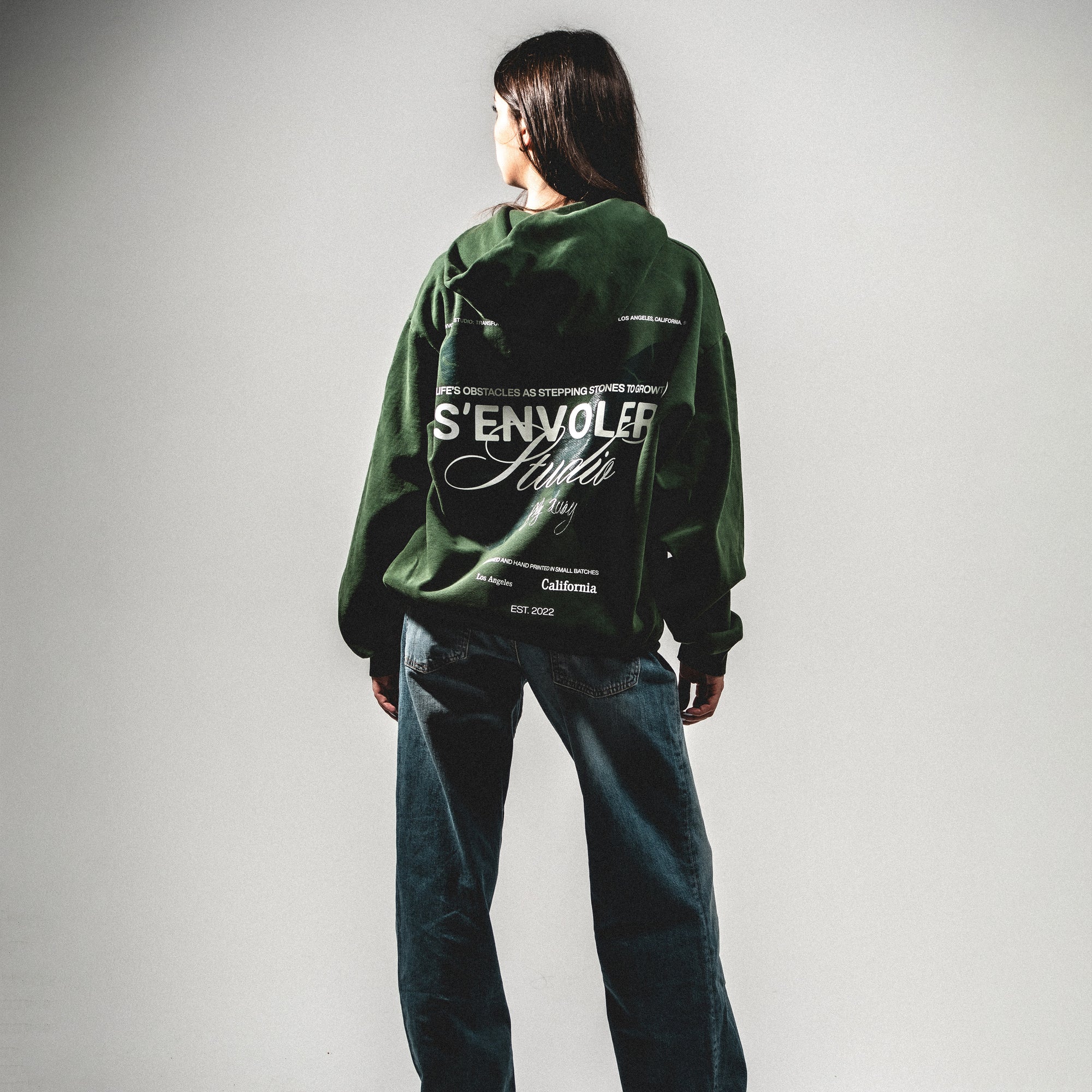 The Core Hoodie - Forest Green