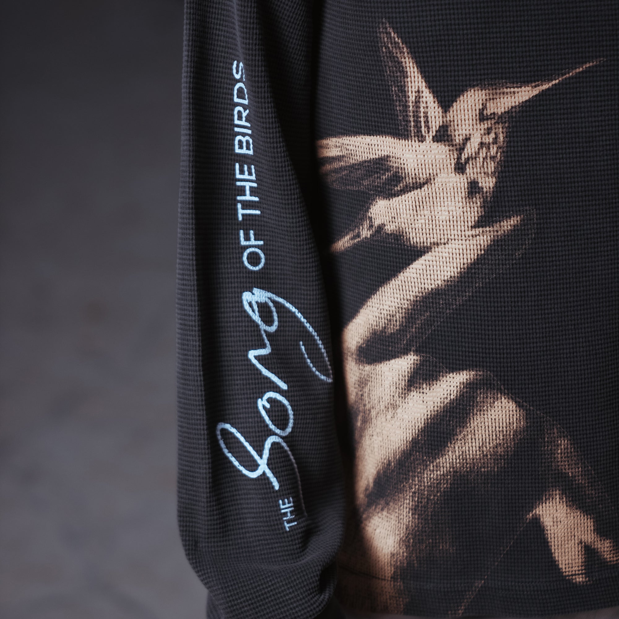 Song Of The Birds Waffle Knit