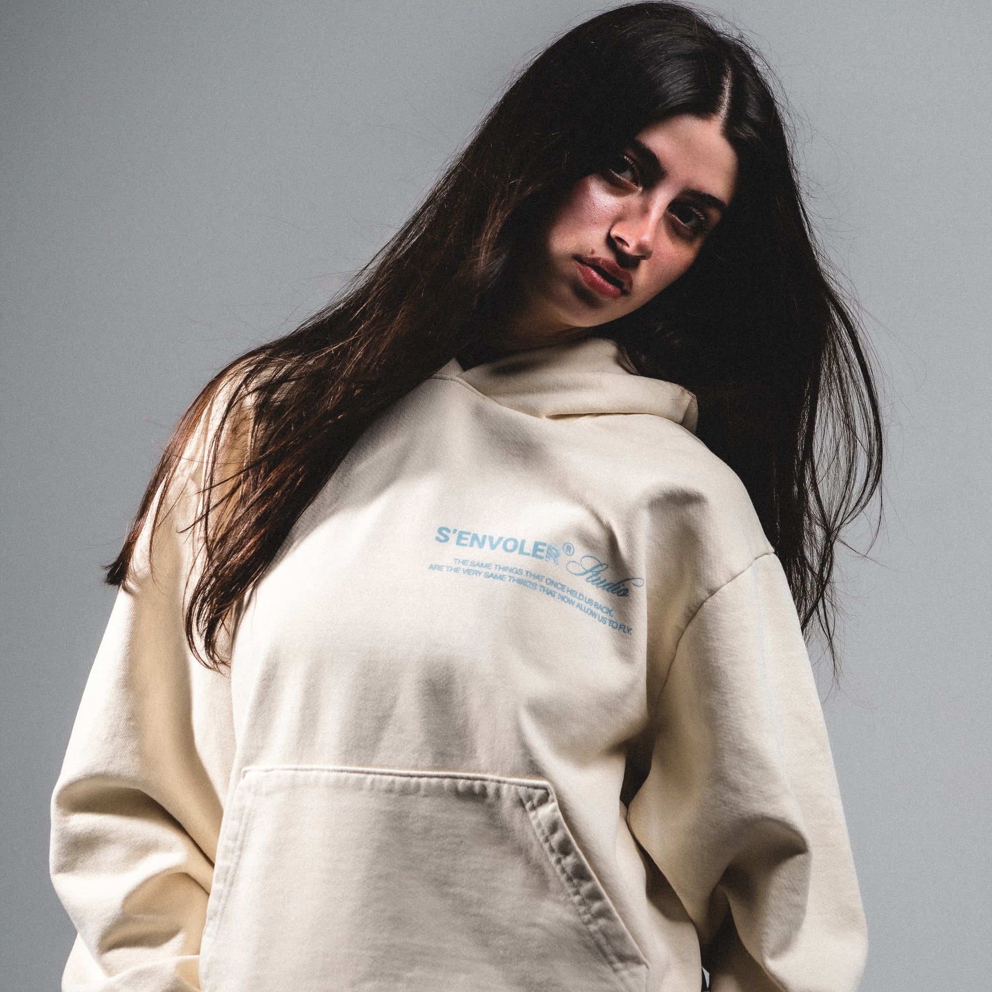 The Core Hoodie - Creme
