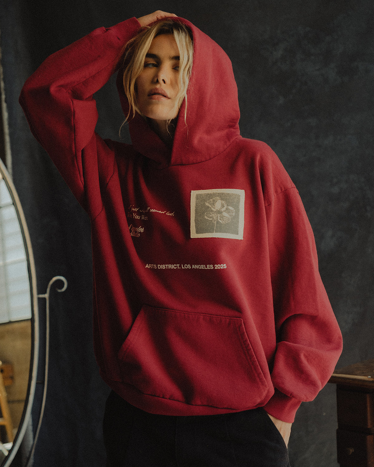 Find Your Way Home Hoodie - Red