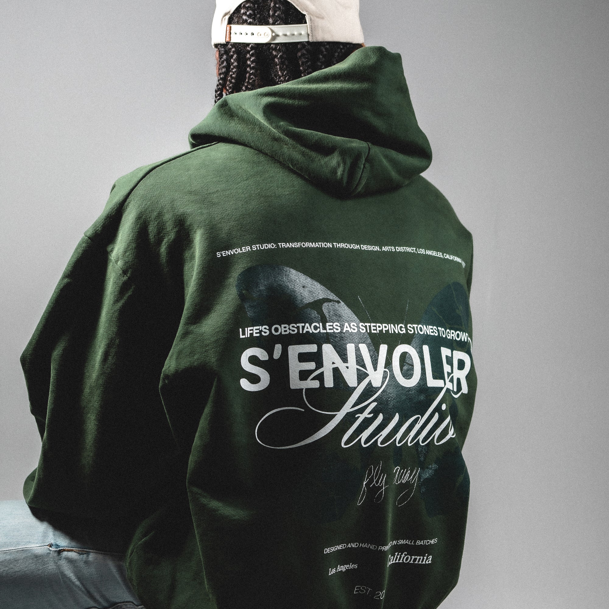 The Core Hoodie - Forest Green