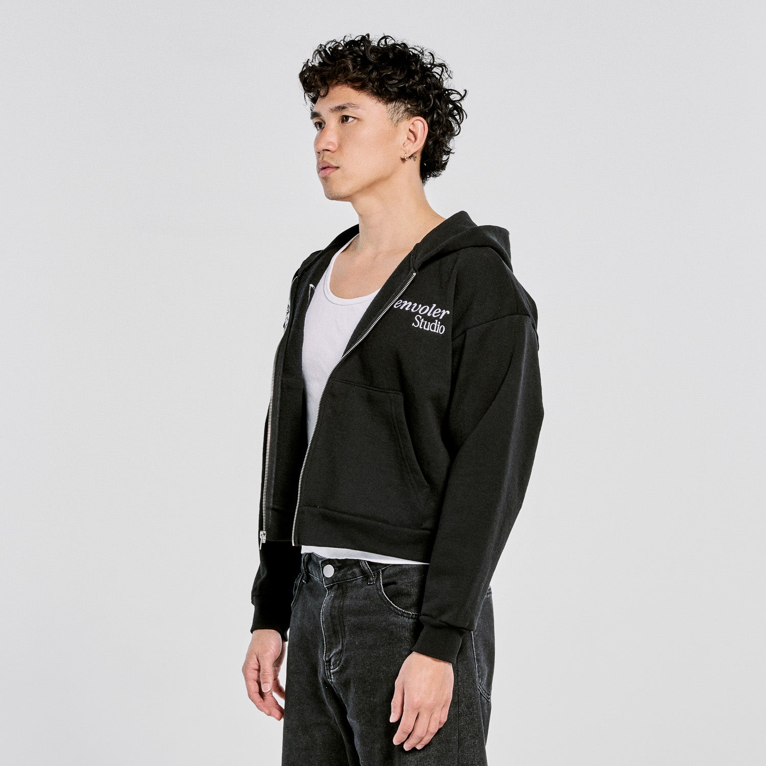 Never Alone Tee - Carbon Black