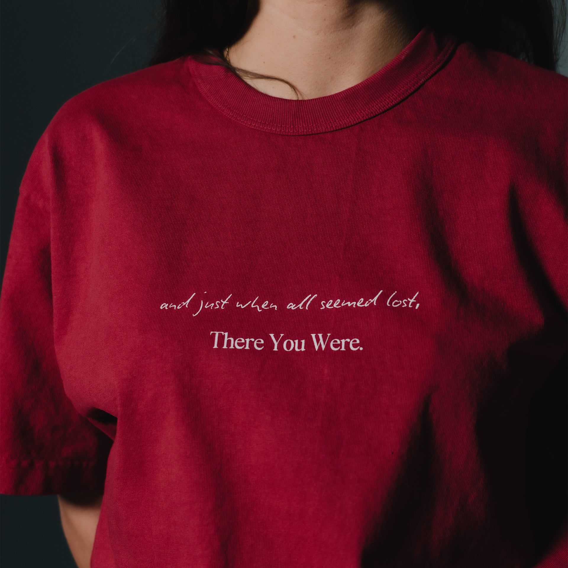 There You Were Tee - Red