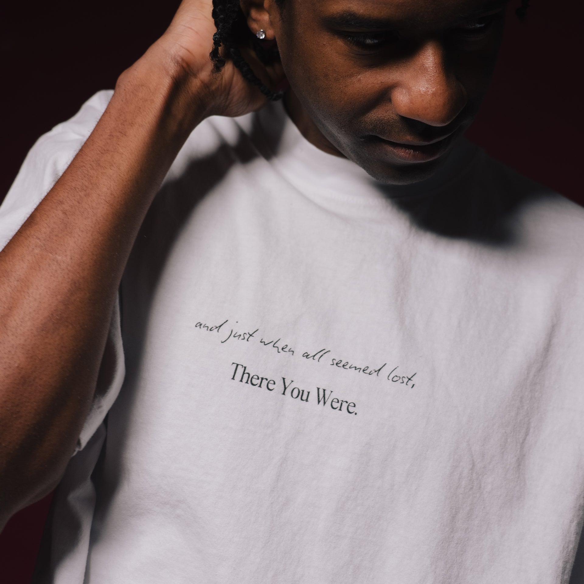 There You Were Tee - White